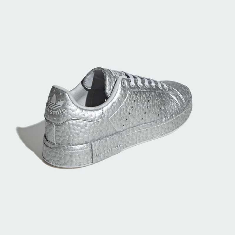 Stan smith boost clearance metallic silver